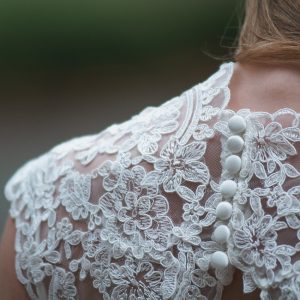 Wedding dress detail Wedding dress detail